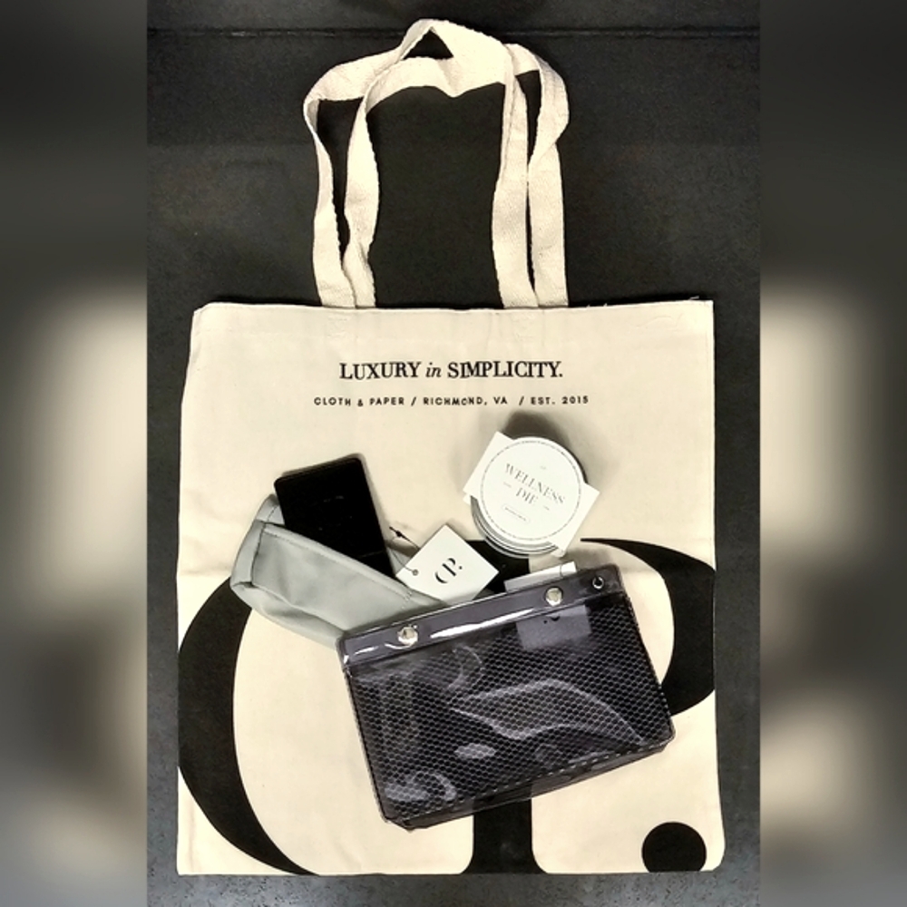 BRAND NEW Cloth and Paper Tote Bundle-5